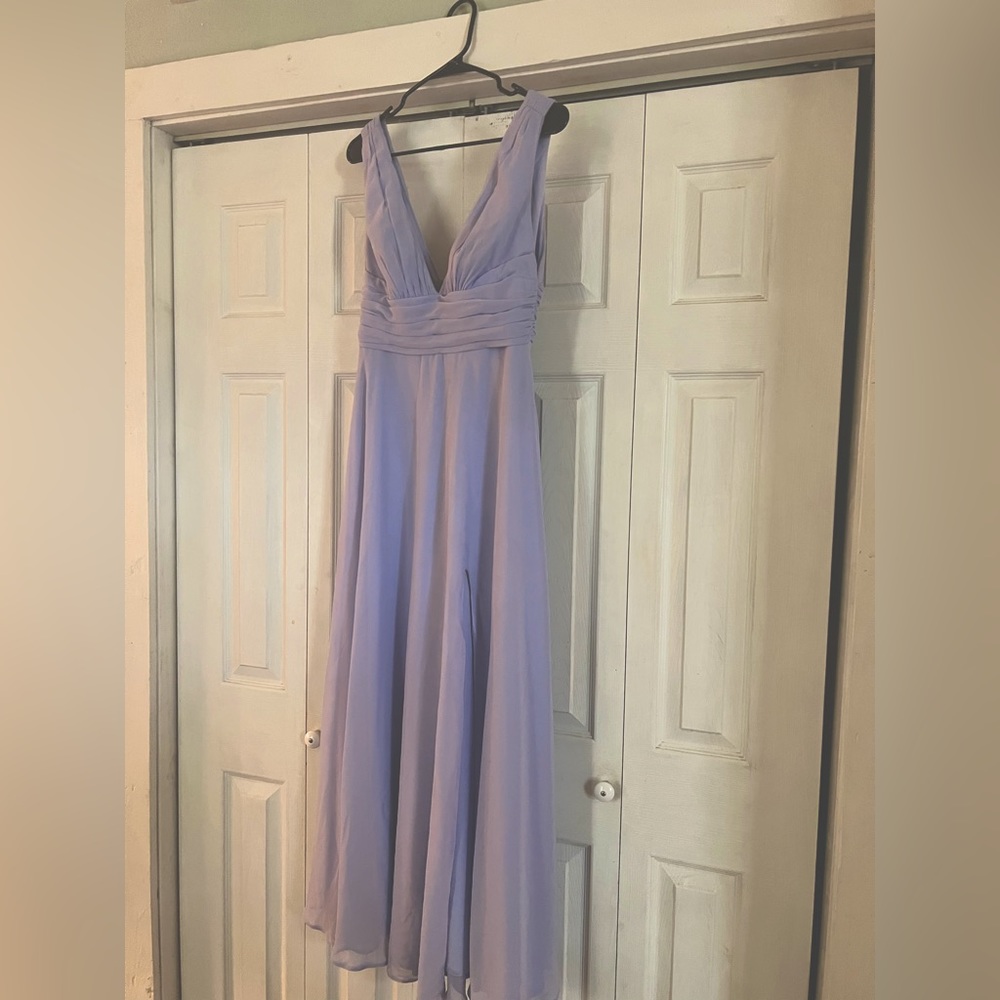 Kennedy Blue Violet Bridesmaid Dress Size 8 Style: Rose